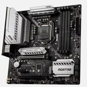 MSI MAG B460M MORTAR LGA 1200 Intel B460 SATA 6Gb/s Micro ATX Motherboard